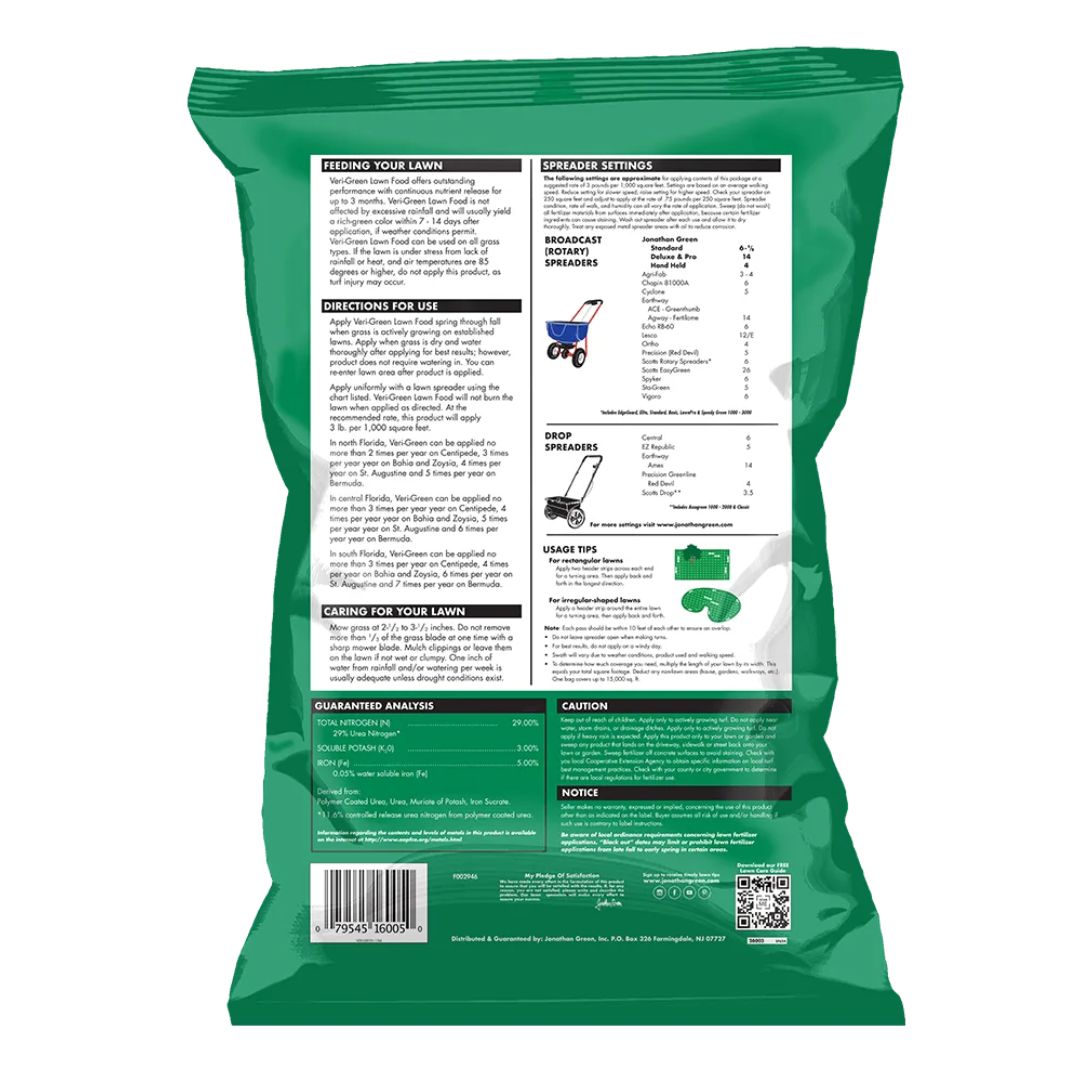 Veri-Green Lawn Food – Jonathan Green – 15,000 Sq. Ft.